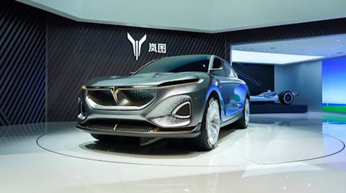 嵐圖汽車中大型智能電動suv預生產下線