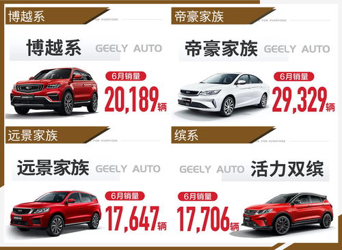 全產品矩陣賦能銷量 吉利汽車上半年市場分析